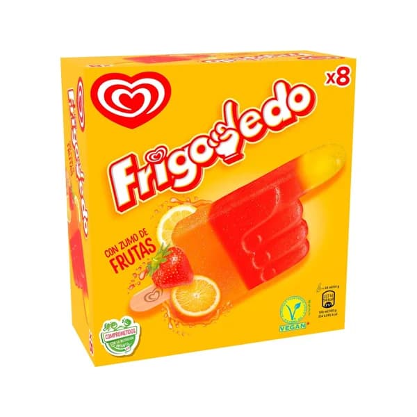 FRIGO Helado dedo 8 x 64 ml 512 gr. - 0.51 l - Imagen del producto en Findit