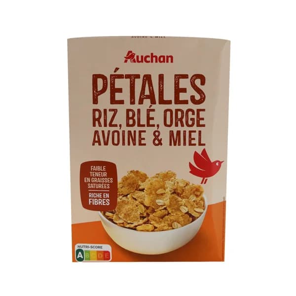 PRODUCTO ALCAMPO Cereales (arroz, trigo, cebada y avena) con miel 500 g. - 0.5 kg - Imagen del producto en Findit