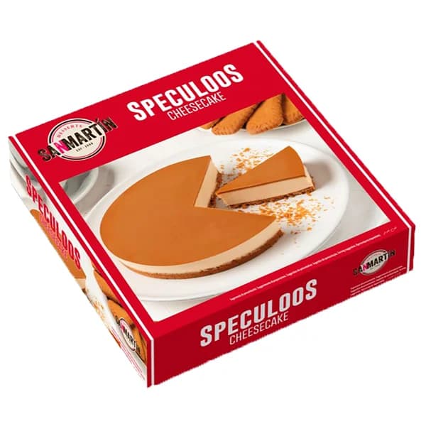 SAN MARTÍN Tarta Spéculoos cheesecake 350 g. - 0.35 kg - Imagen del producto en Findit