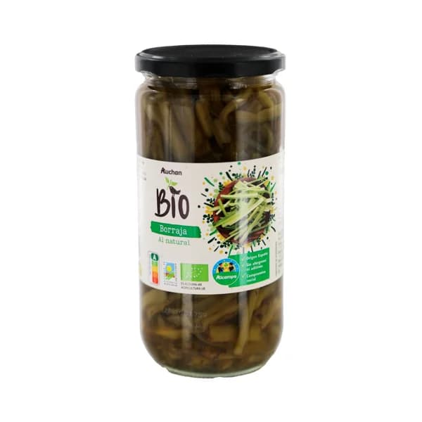 ALCAMPO CULTIVAMOS LO BUENO ECOLÓGICO Bio Borraja al natural ecológica de origen español bote 400 g. - 0.4 kg - Imagen del producto en Findit