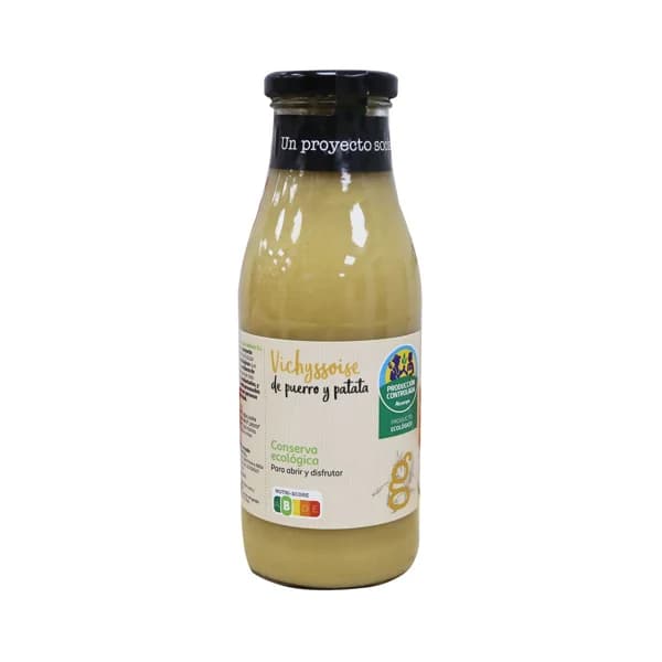ALCAMPO CULTIVAMOS LO BUENO ECOLÓGICO  Crema Vichyssoise (puerro y patata ecológicos) 500 ml. - 0.5 l - Imagen del producto en Findit
