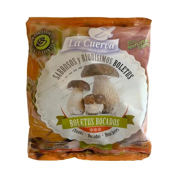 LA CUERVA Boletus congelados, 100% naturales y sin conservantes ni colorantes LA CUERVA 300 g. (P.N.) - 0.3 kg - Imagen del producto en Findit