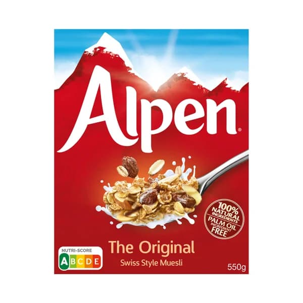 ALPEN Muesli original ALPEN 550 g. - 0.55 kg - Imagen del producto en Findit