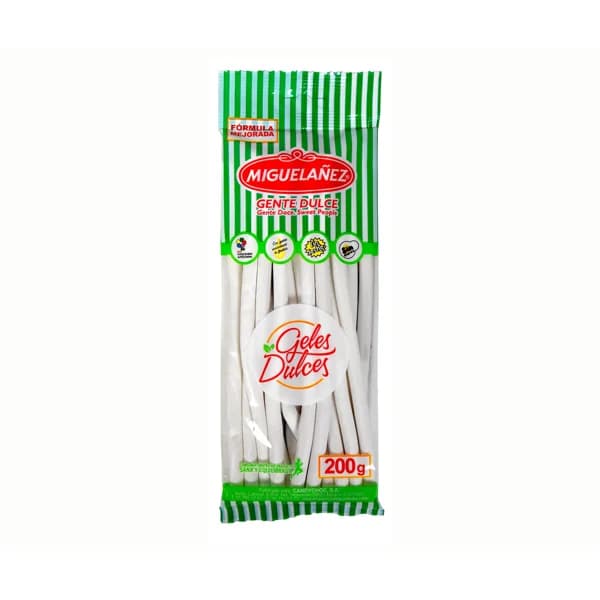 MiGUELAÑEZ Regaliz nata/fresa 200 g. - 0.2 kg - Imagen del producto en Findit