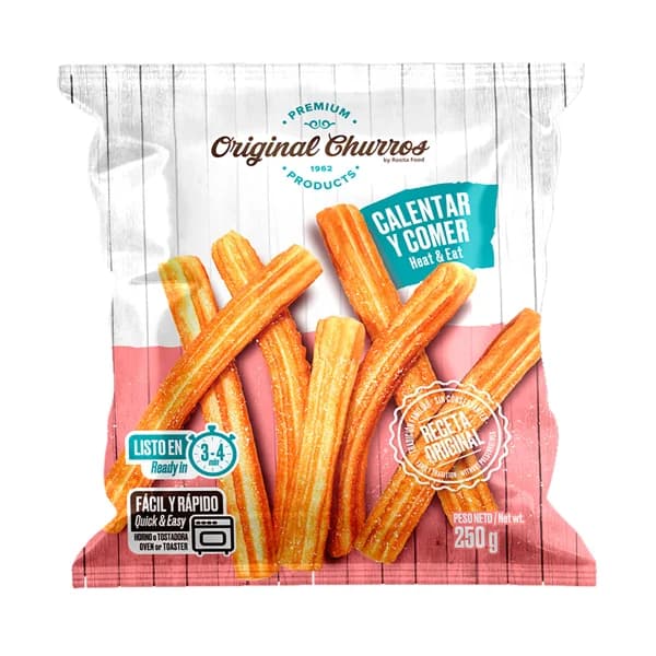 ROSITA Original Churos congelados elaborado con la receta original y sin conservantes 250 g. - 0.25 kg - Imagen del producto en Findit