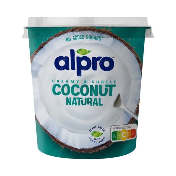 ALPRO Especialidad de coco con fermentos naturales y bajo en azúcar Absolutely 350 g. - 0.35 kg - Imagen del producto en Findit