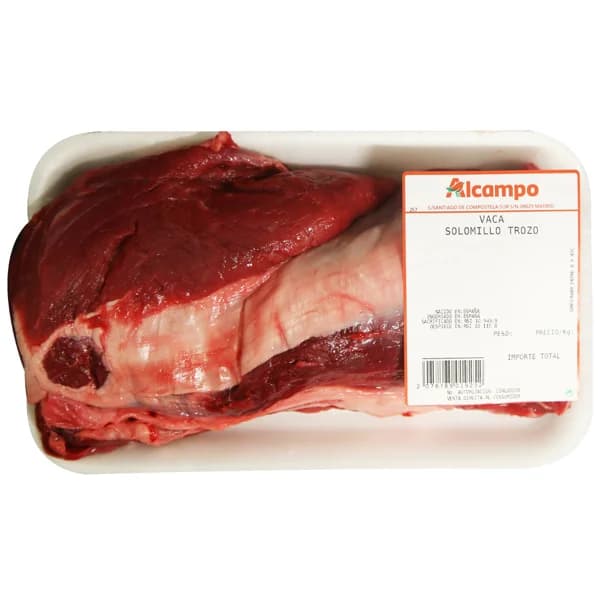 Trozo de solomillo de vaca, especial guisos y cocción - 1 ud - Imagen del producto en Findit