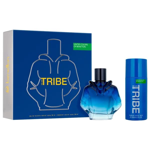 UNITED COLOR OF BENETTON We are tribe Estuche para hombre con colonia y desodorante. - 1 ud - Imagen del producto en Findit