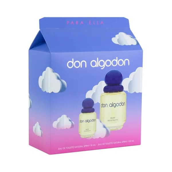 DON ALGODÓN Estuche de colonia para mujer. - 1 ud - Imagen del producto en Findit
