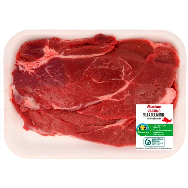 ALCAMPO CULTIVAMOS LO BUENO Filetes de aguja de 1ª B de vacuno Villa del monte - 1 ud - Imagen del producto en Findit