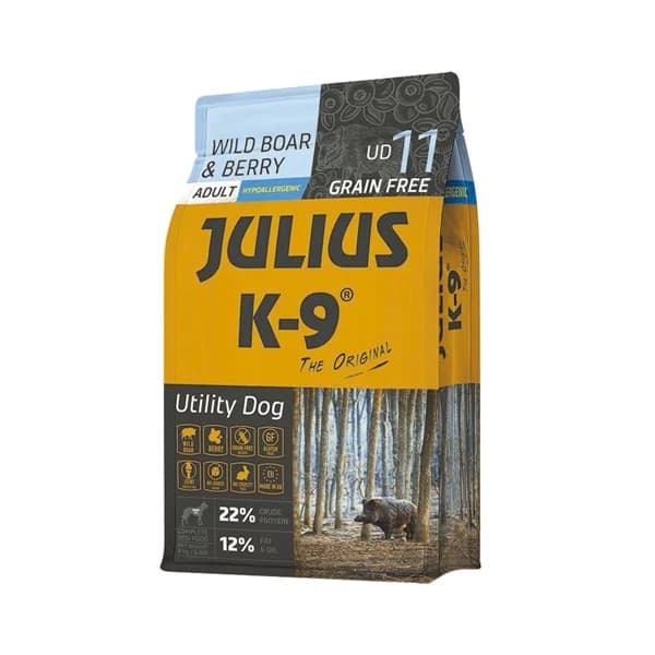 JULIUS K9 Alimento seco para perros adultos jabalí,bayas JULIUS K9 3 kg. - 3 kg - Imagen del producto en Findit