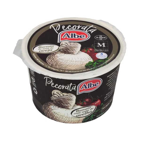 ALBE Pecorata burrata de nata de oveja 125 g. - 0.13 kg - Imagen del producto en Findit