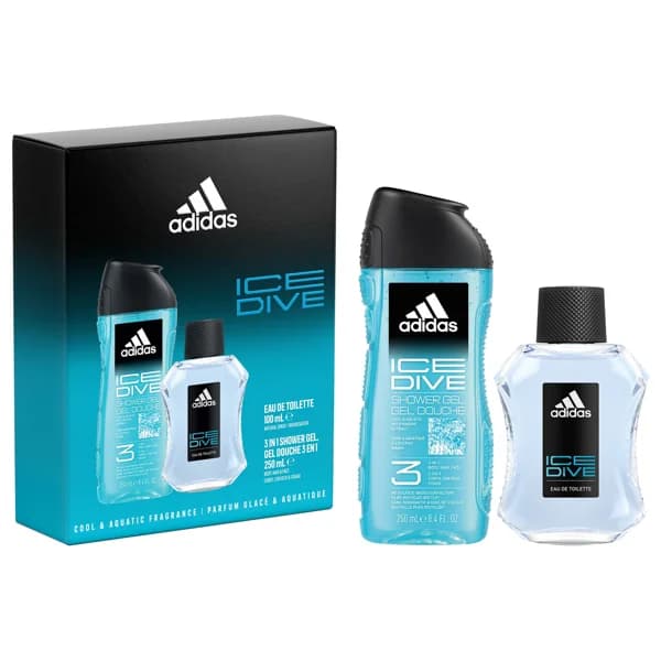 ADIDAS Ice dive Estuche regalo para hombre con colonia y gel. - 1 ud - Imagen del producto en Findit