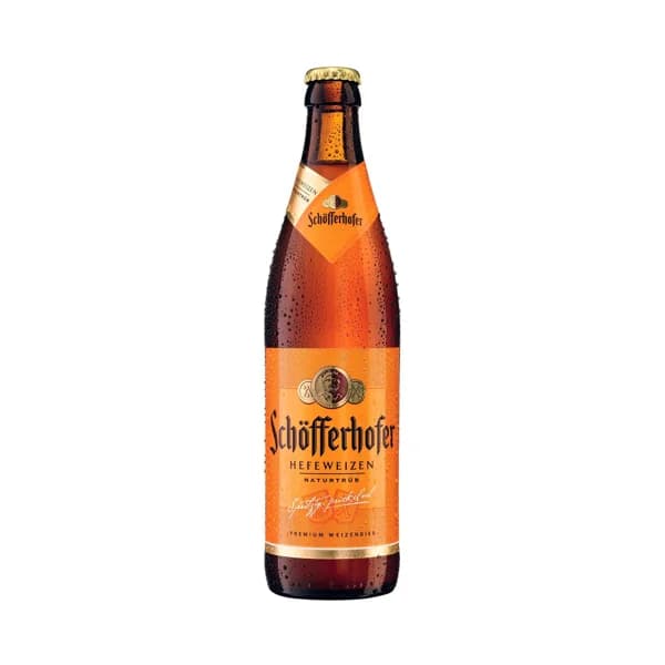 SCHOFFERHOFER Cerveza Alemana premium de trigo botella 50cl - 0.5 l - Imagen del producto en Findit