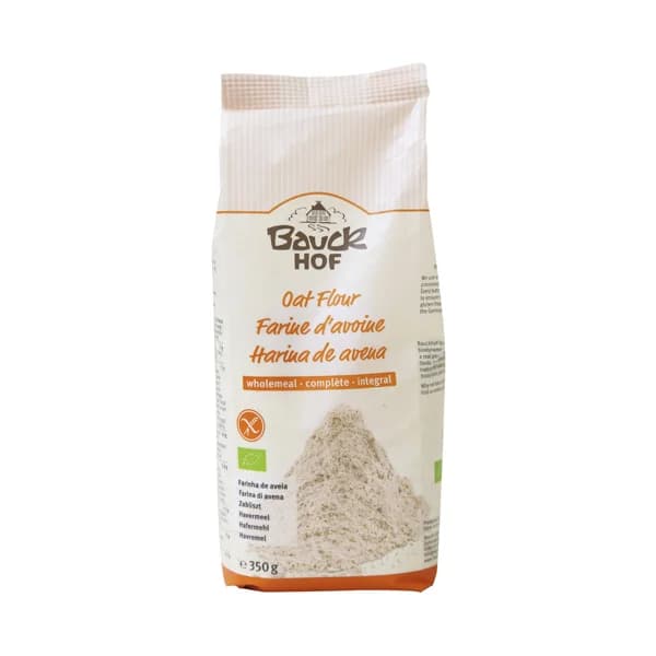 BAUCK HOF Harina de avena sin gluten bio 350 g. - 0.35 kg - Imagen del producto en Findit