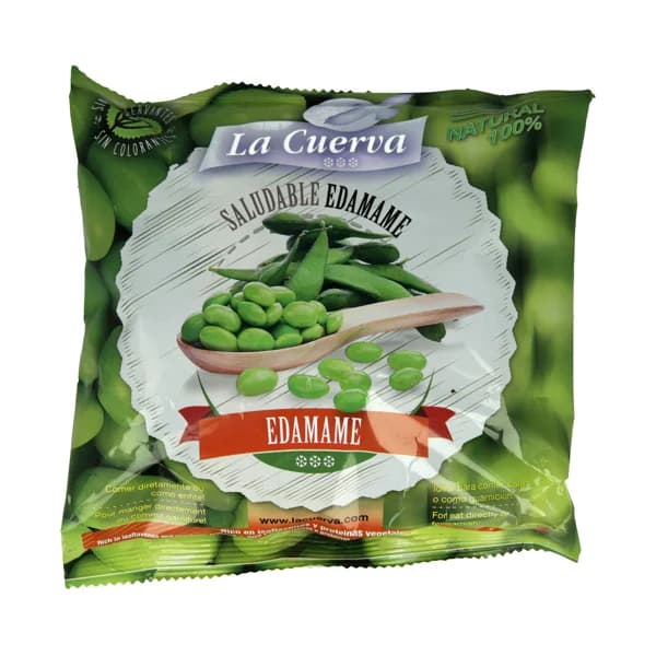 LA CUERVA Edamame ultracongelado sin conservantes ni colorantes 300 g. - 0.3 kg - Imagen del producto en Findit
