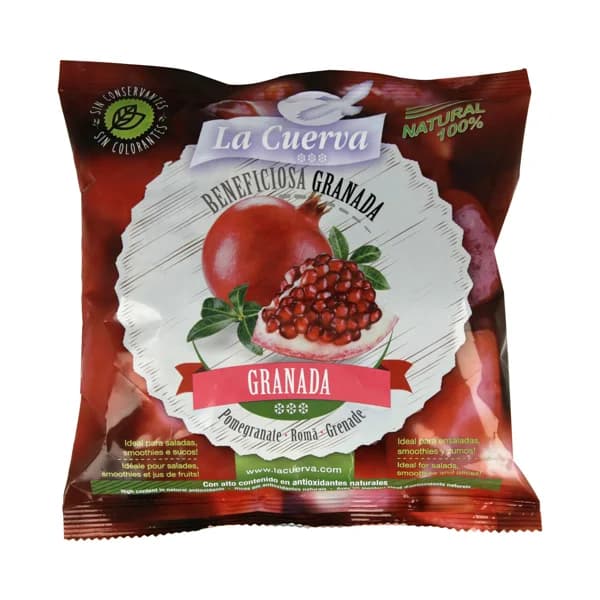 LA CUERVA Granos de granada ultracongelados y 100% naturales, sin conservantes ni colorantes LA CUERVA 300 g. - 0.3 kg - Imagen del producto en Findit