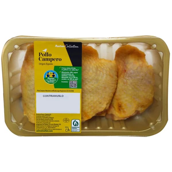 ALCAMPO CULTIVAMOS LO BUENO Contramuslos de pollo campero  Bandeja - 1 ud - Imagen del producto en Findit