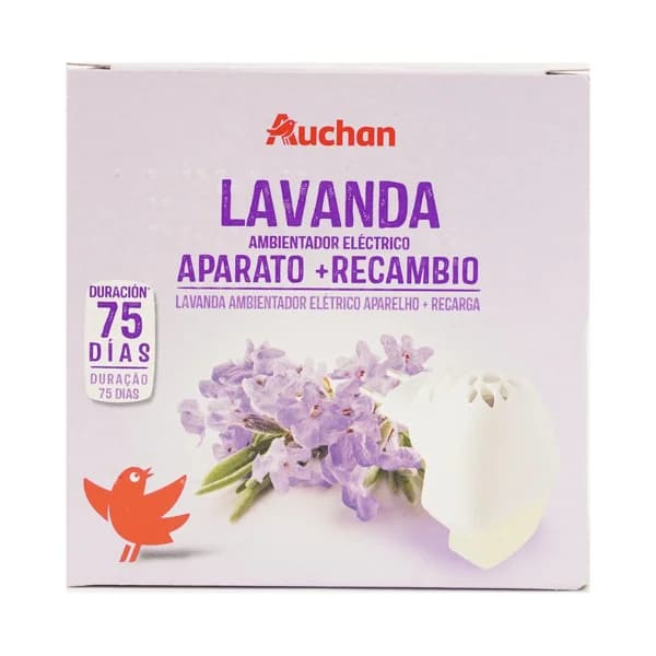 PRODUCTO ALCAMPO Ambientador eléctrico lavanda PRODUCTO ALCAMPO aparato + recambio 25 ml. - 1 ud - Imagen del producto en Findit