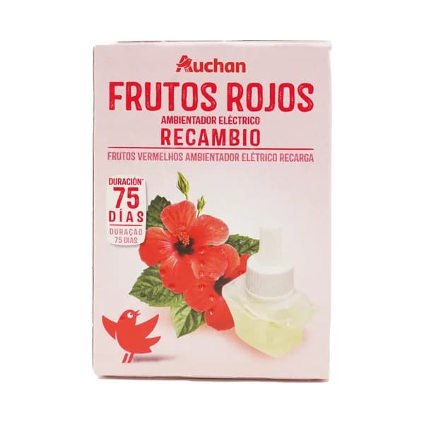 PRODUCTO ALCAMPO Ambientador eléctrico recambio frutos rojos PRODUCTO ALCAMPO 25 ml. - 1 ud - Imagen del producto en Findit