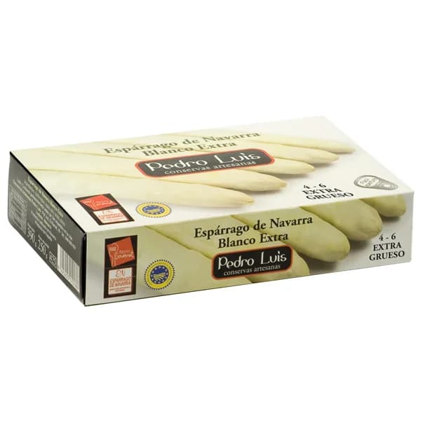 PEDRO LUIS Espárragos D.O.P. Navarra 4-6 uds. 250 g. - 0.25 kg - Imagen del producto en Findit