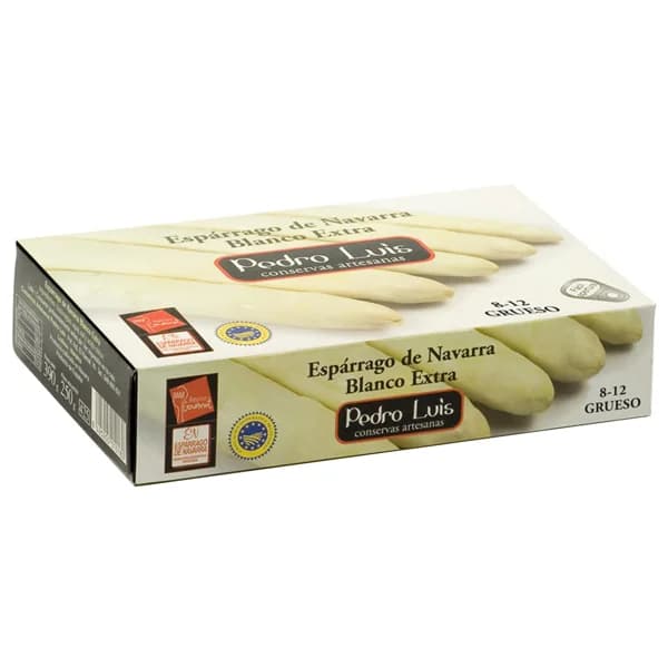 PEDRO LUIS Espárragos D.O.P. Navarra 8-12 uds. 250 g. - 0.25 kg - Imagen del producto en Findit