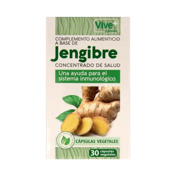 VIVE ADVANCE Jengibre VIVE ADVANCE 30 uds. - 1 ud - Imagen del producto en Findit