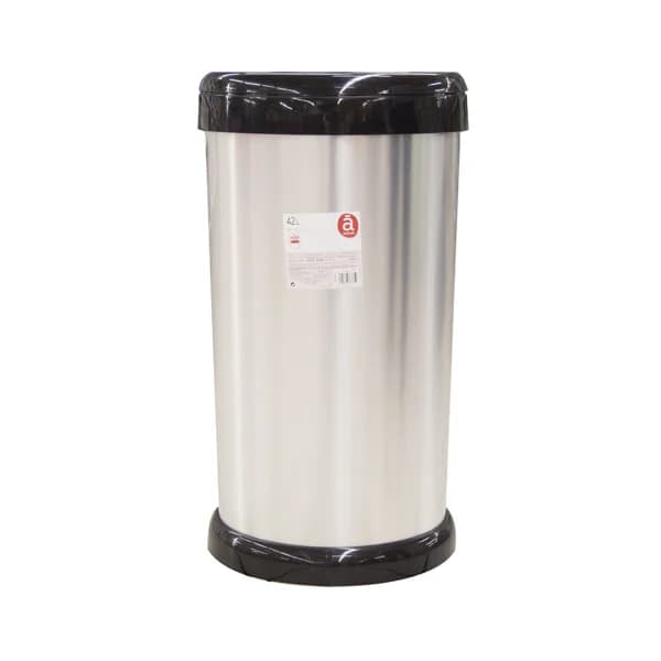 ACTUEL Cubo de basura Push Half metal ACTUEL 42 l - 1 ud - Imagen del producto en Findit