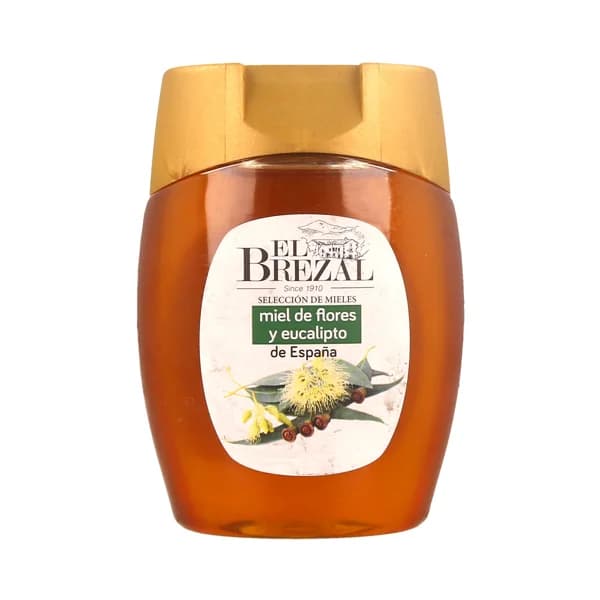 EL BREZAL Miel de flores y eucalipto, origen España 350 g. - 0.35 kg - Imagen del producto en Findit