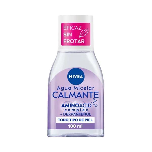 Agua micelar desmaquilladora de rostro y ojos, para todo tipo de pieles NIVEA Aminoacid complex 100 ml. - 0.1 l - Imagen del producto en Findit