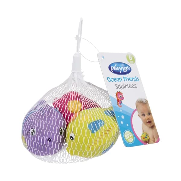 Juguetes de baño, PLAYGRO Ocean Friends Squirtees. - 1 ud - Imagen del producto en Findit