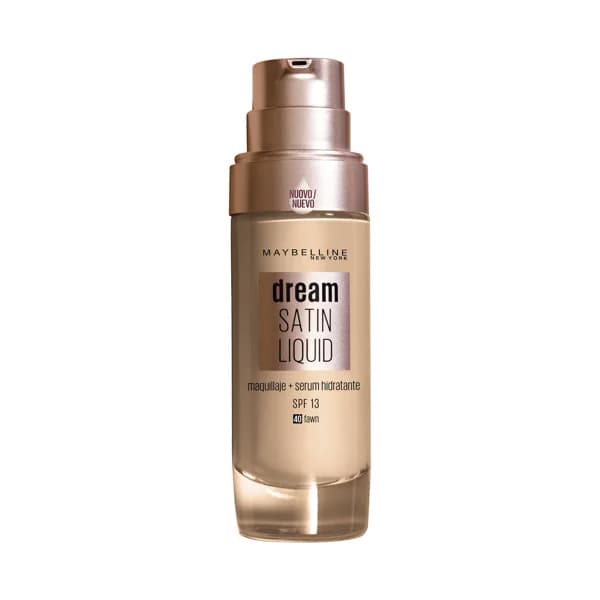 MAYBELLINE Dream satin liquid tono 040 Tawn Base de maquillaje con sérum hidratante. - 1 ud - Imagen del producto en Findit