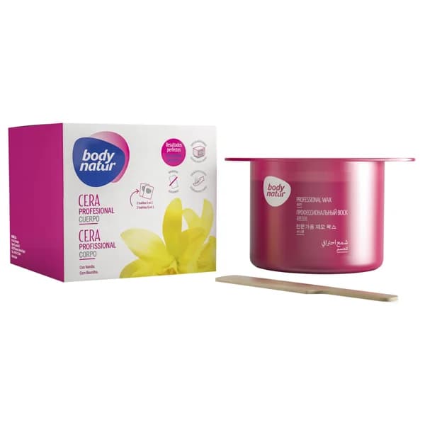 BODY NATUR Cera especial microondas, para brazos, piernas y retoques BODY NATUR 250 g. - 0.25 kg - Imagen del producto en Findit