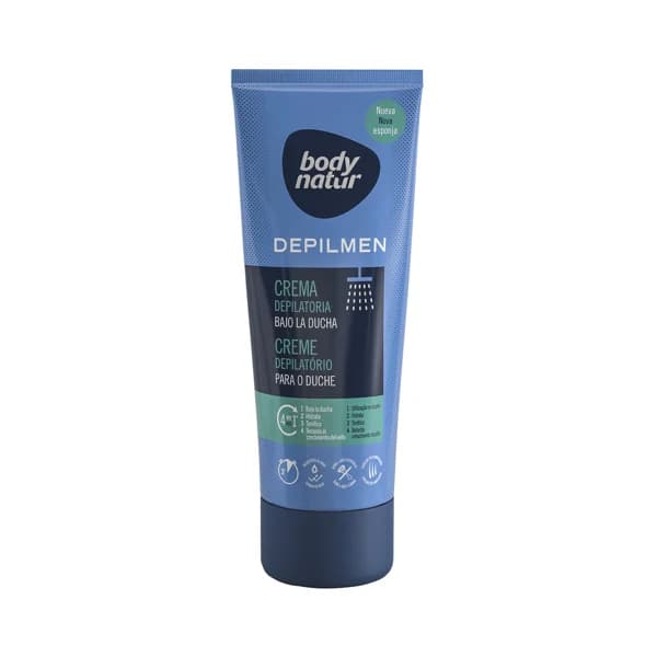 BODY NATUR Crema depilatoria masculina, bajo la ducha BODY NATUR Depilmen 200 ml. - 0.2 l - Imagen del producto en Findit