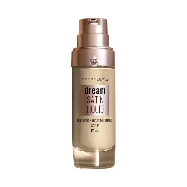 MAYBELLINE Dream satin liquid tono 030 Sand Base de maquillaje con sérum hidratante. - 1 ud - Imagen del producto en Findit