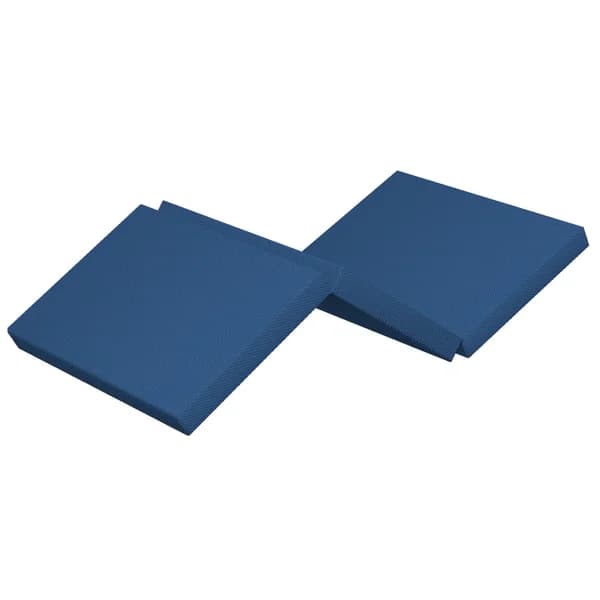 Colchón para cuna de viaje de 5x58x118cm, BABYLAND, azul marino. - 1 ud - Imagen del producto en Findit