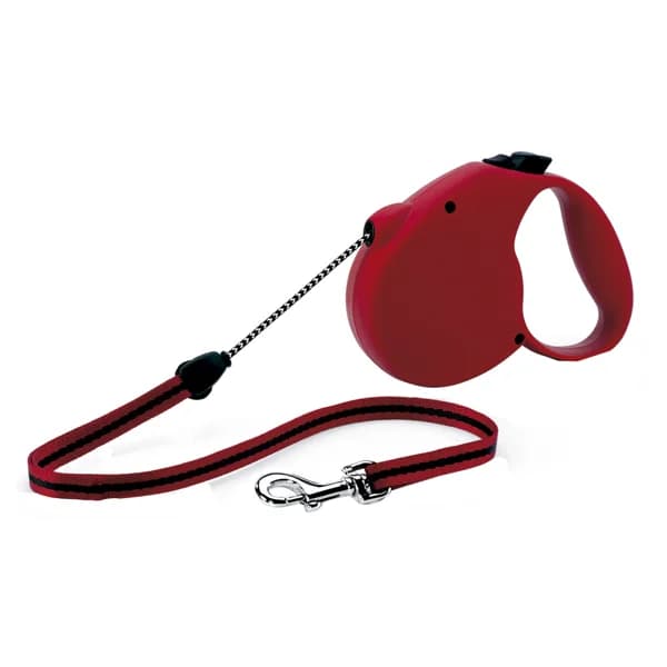 FLEXI Correa para perro de cordón rojo FLEXI 5 metros Talla-M - 1 ud - Imagen del producto en Findit
