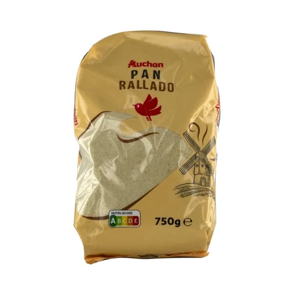 PRODUCTO ALCAMPO Pan rallado 750 g. - 0.75 kg - Imagen del producto en Findit
