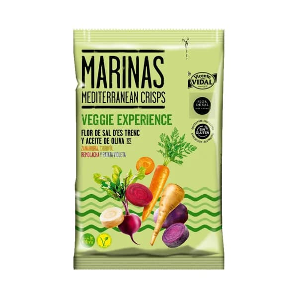 VICENTE VIDAL Aperitivos vegetales, Marinas, Veggie Experienccie VICENTE VIDAL 100 g. - 0.1 kg - Imagen del producto en Findit