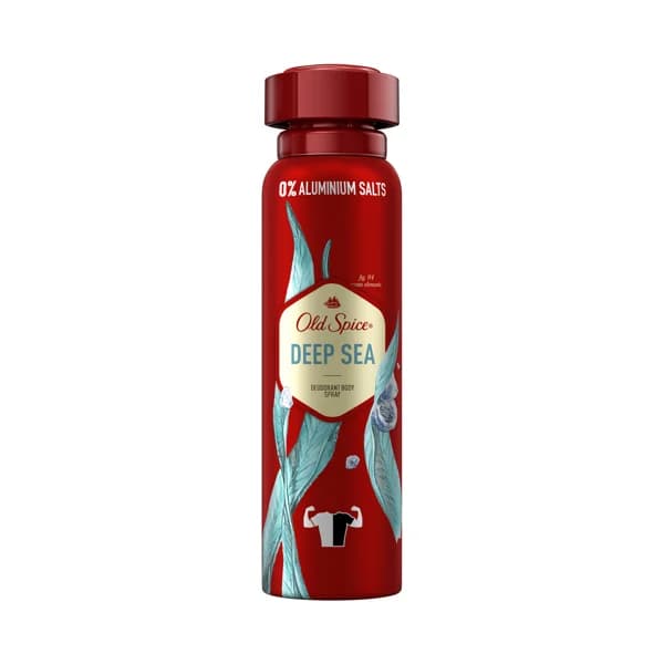OLD SPICE Desodorante en spray para hombre, con protección anti-transpirante hasta 48 horas OLD SPICE Deep sea 150 ml. - 0.15 l - Imagen del producto en Findit