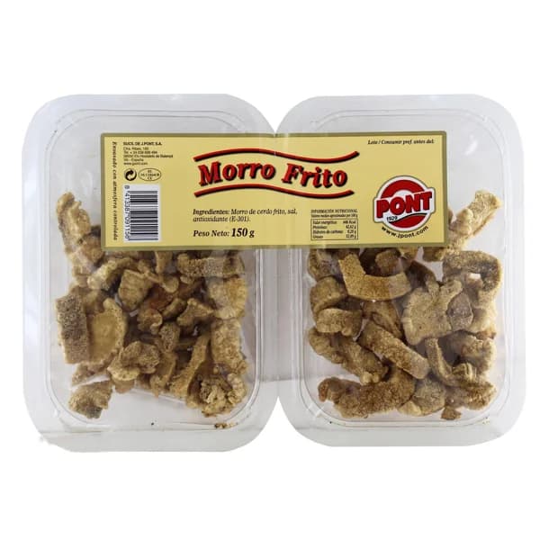 PONT Morro de cerdo frito PONT 150 g. - 0.15 kg - Imagen del producto en Findit