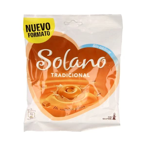 SOLANO Caramelos con sabor crema tradicional SOLANO 99 g. - 0.1 kg - Imagen del producto en Findit