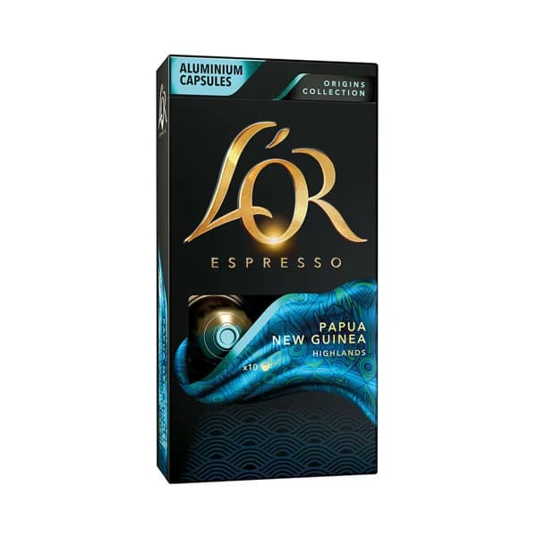 L'OR ESPRESSO Café  en cápsulas Papua Nueva Guinea I7, 10 uds. - 0.05 kg - Imagen del producto en Findit