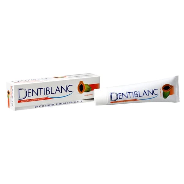 DENTIBLANC Pasta de dientes con papaya y acción blanqueante DENTIBLANC 100 ml. - 0.1 l - Imagen del producto en Findit