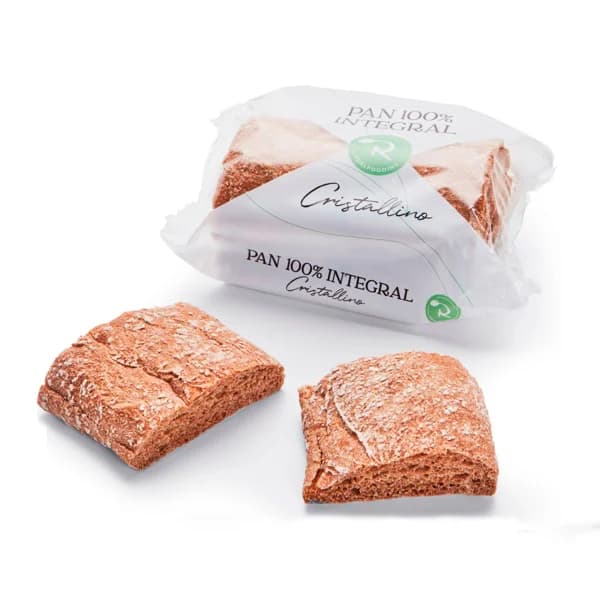 REALFOODING Pan 100% integral 4 uds. 195g. - 0.2 kg - Imagen del producto en Findit