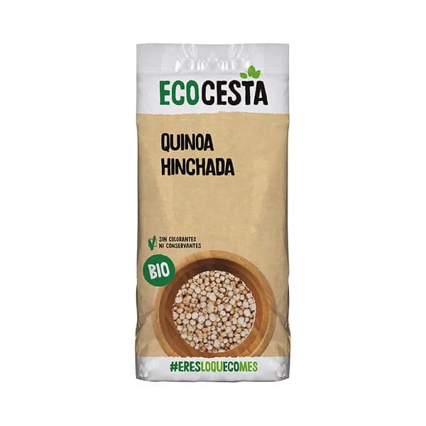 ECOCESTA Quinoa hinchada de cultivo ecológico, sin colorantes ni conservantes 125 g. - 0.12 kg - Imagen del producto en Findit
