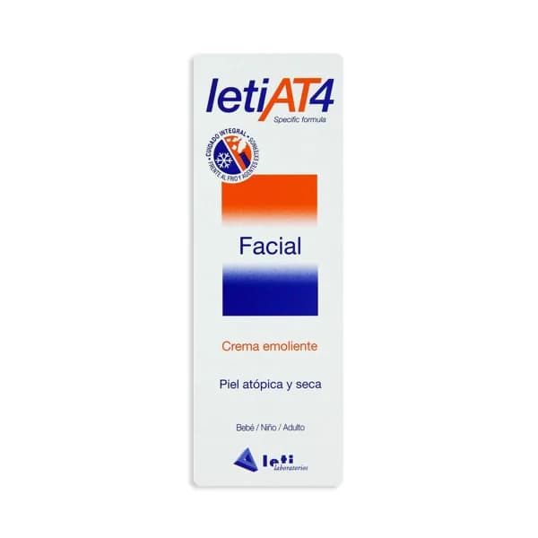 LETI AT4 Crema facial, emoliente, para pieles atópicas y secas LETI AT4 50 ml. - 0.05 l - Imagen del producto en Findit