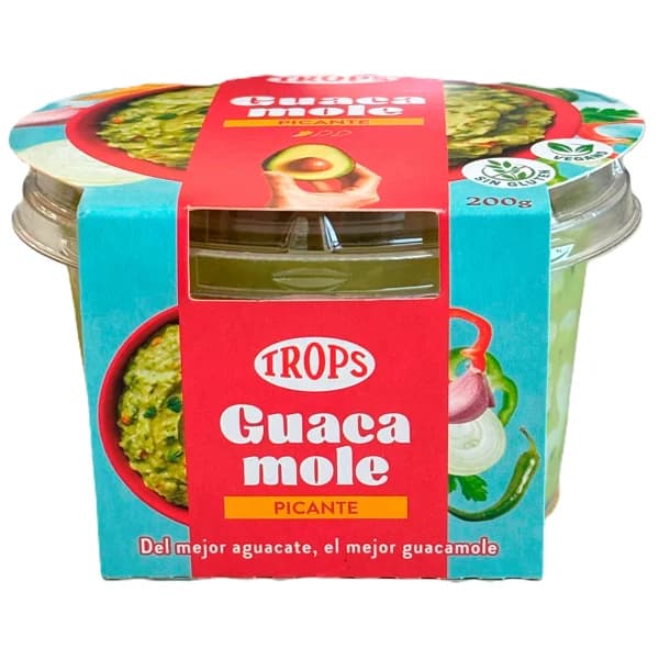 TROPS Guacamole Picante 200 g. - 0.2 kg - Imagen del producto en Findit