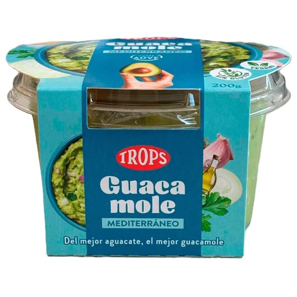 TROPS Guacamole Mediterráneo 200 g. - 0.2 kg - Imagen del producto en Findit