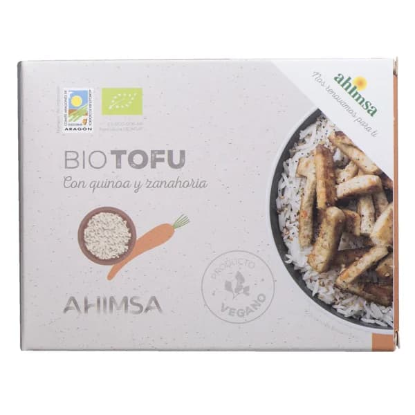 AHIMSA Tofú con quinoa y zanahorias ecológico 230 g. - 0.23 kg - Imagen del producto en Findit